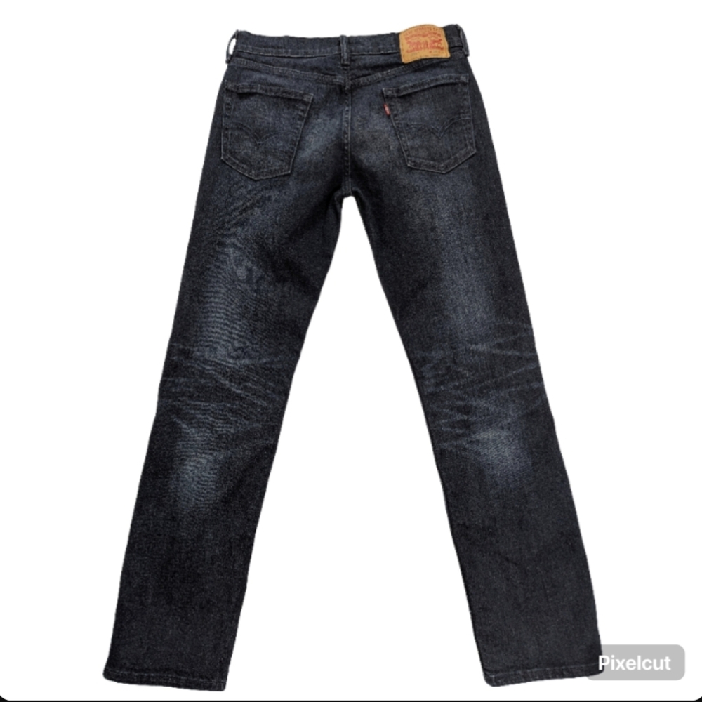 Levi's 514 Dark Blue Straight Leg Jeans